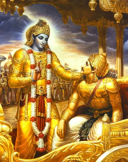 Krishna e Arjuna