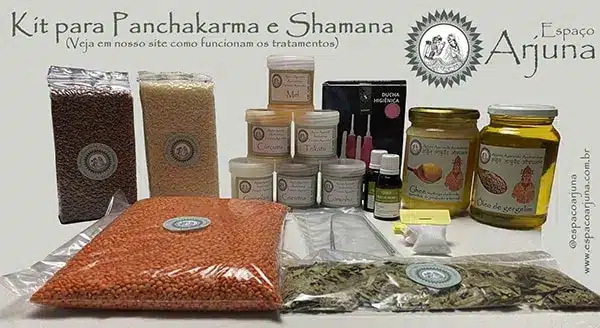Kit Shamana Pq Ayurveda - Shamana - Pacificação dos Doshas - Desintoxicação em Casa