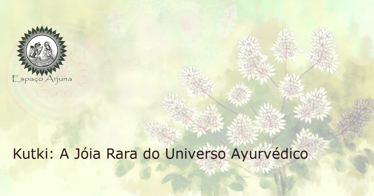 Pintura em aquarela detalhada e vibrante da planta Kutki em plena floração em um ambiente de floresta ensolarada e tranquila