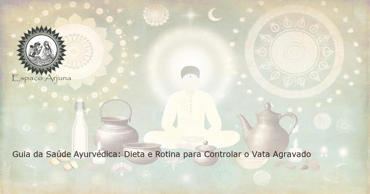 Imagem da meditação com aromaterapia para equilibrar o Vata