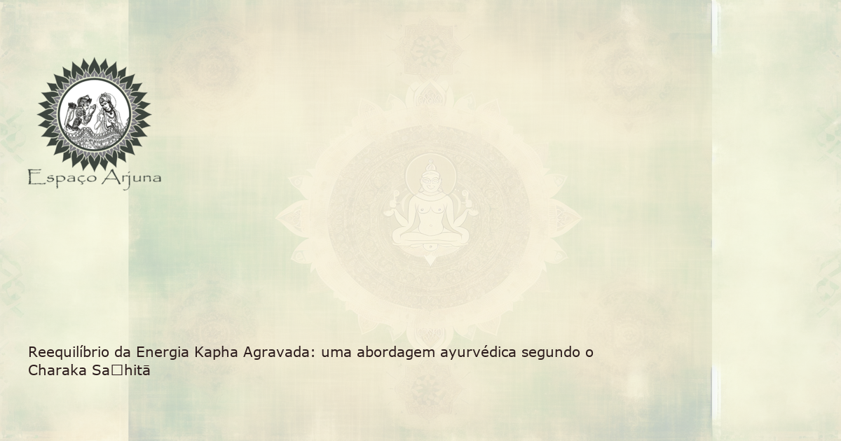 Ilustração clara e realista representando princípios ayurvédicos do Kapha, alimentos e mudanças de estilo de vida
