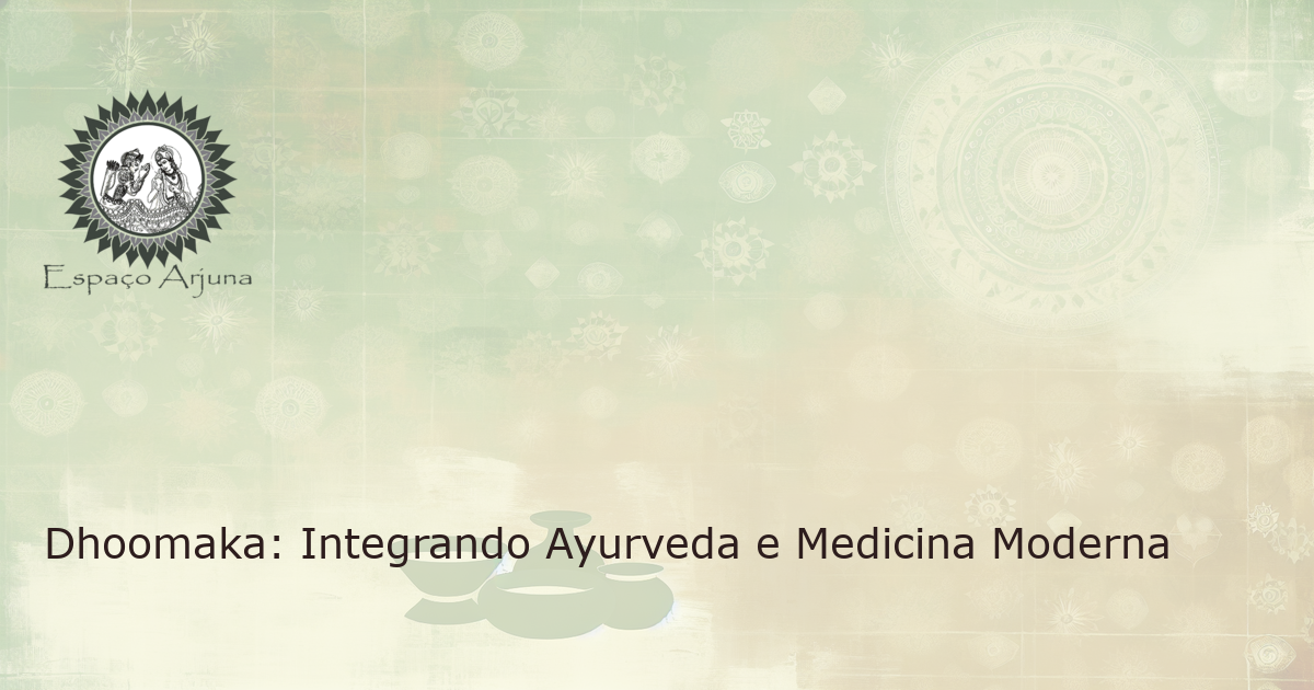 Calm Ayurvedic clinic with herbal preparations and ancient texts
