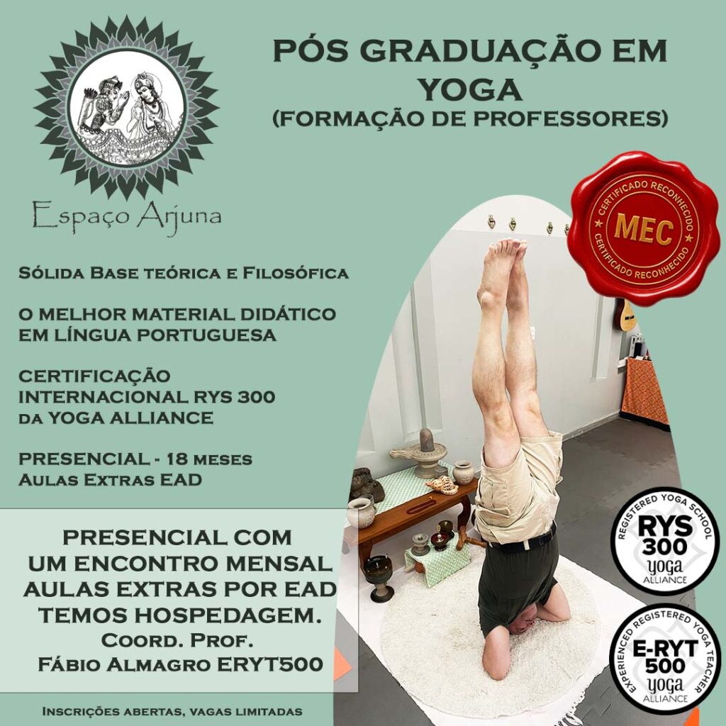 Pós Graduação em Yoga - Formação de Professores de Yoga
