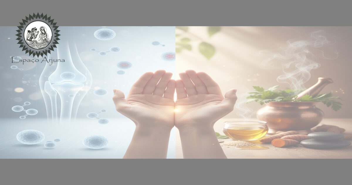 Diagrama comparativo entre amavata e artrite reumatoide