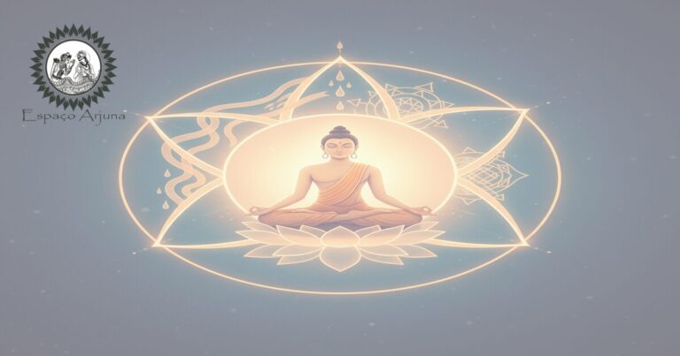 Resumo visual dos temas dos Yogasutra de Patañjali