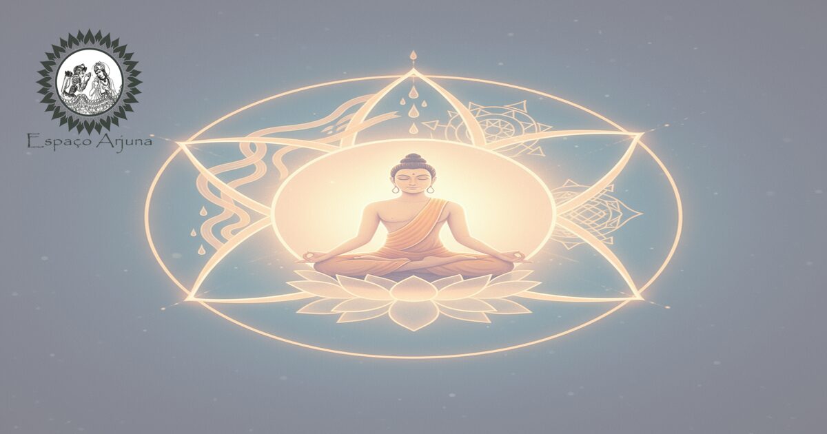 Resumo visual dos temas dos Yogasutra de Patañjali