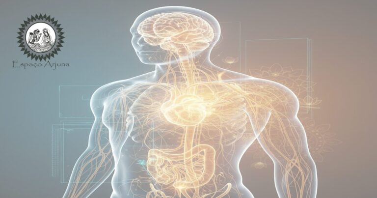 Conceito visual da msa em diálogo com práticas ayurvédicas.