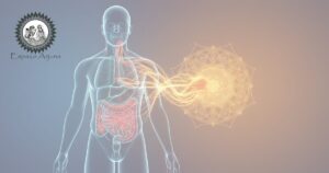 Conceito ilustrativo sobre crohn e categorias do Ayurveda