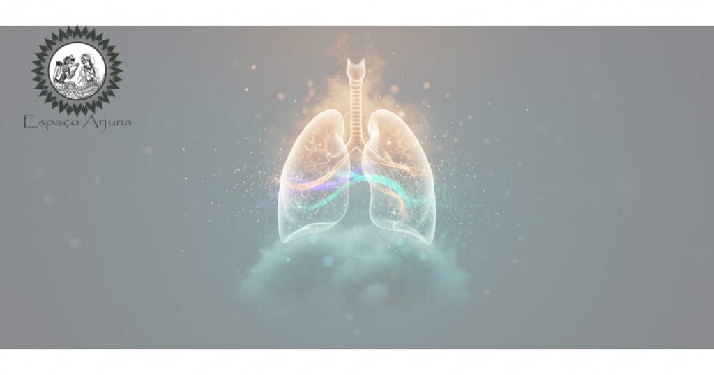 Radiografia torácica representando alterações pulmonares associadas à tuberculose em discussão clínica e ayurvédica